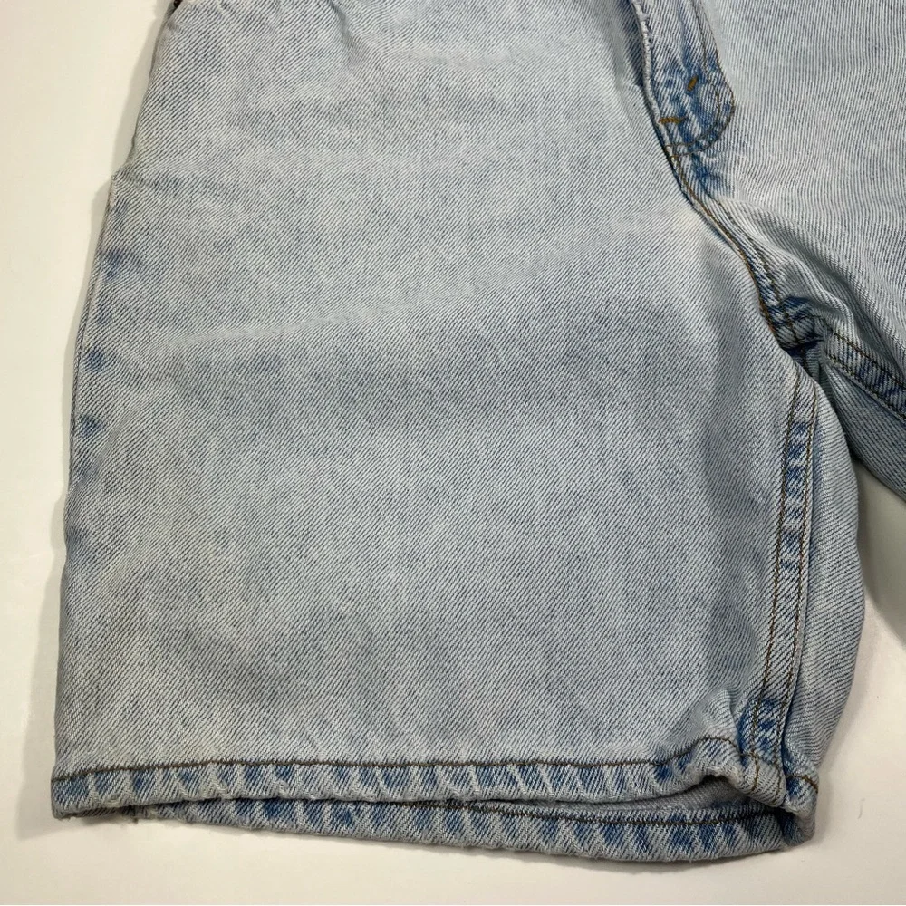 Levi’s Vintage Orange Tab 550 Relaxed Fit Light Wash Mom Shorts 100% Cotton 29 - Picture 4 of 8